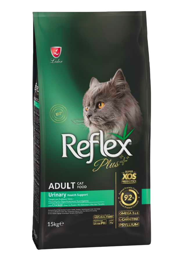 Reflex Plus Adult Cat Food Urinary Health Support with Chicken Pro Feeds