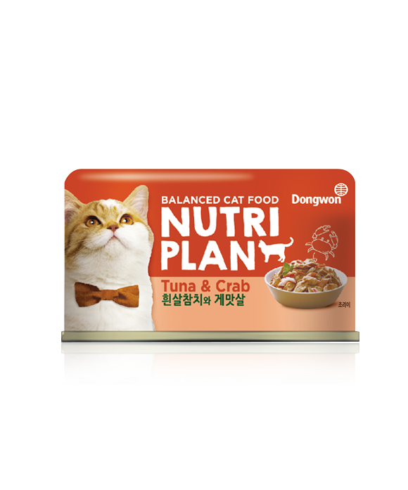 Nutriplan Cat Canned Food Tuna & Crab Pro Feeds
